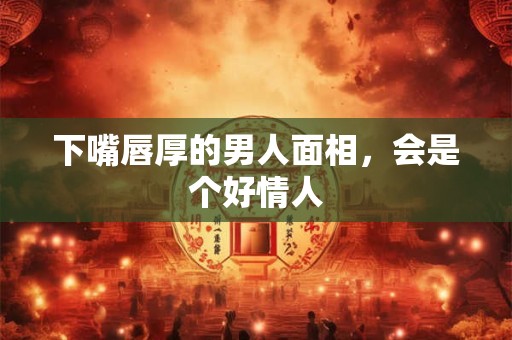 下嘴唇厚的男人面相，会是个好情人