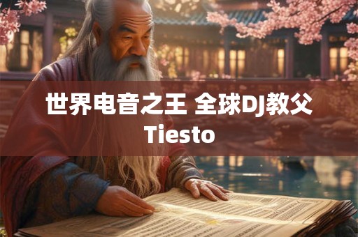 世界电音之王 全球DJ教父Tiesto