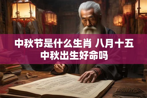 中秋节是什么节日？中秋节的由来是什么？