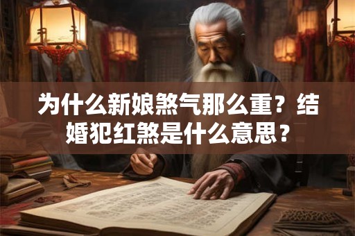 为什么新娘煞气那么重？结婚犯红煞是什么意思？