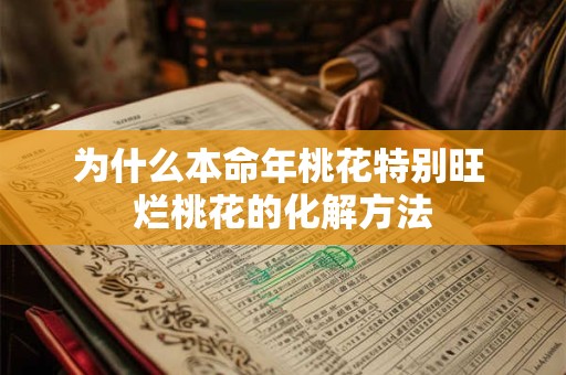 为什么本命年桃花特别旺 烂桃花的化解方法