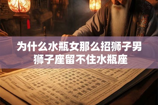 为什么水瓶座压根不适合恋爱？真的是爱无能吗？
