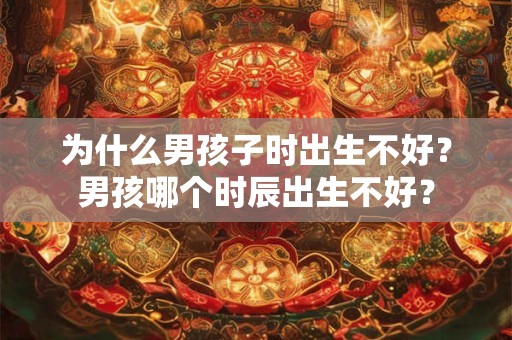 为什么男孩子时出生不好？男孩哪个时辰出生不好？