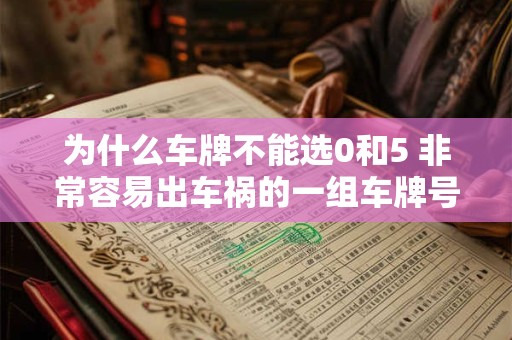 为什么车牌不能选0和5 非常容易出车祸的一组车牌号