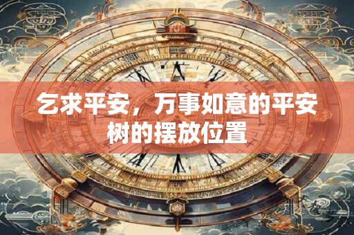 乞求平安，万事如意的平安树的摆放位置