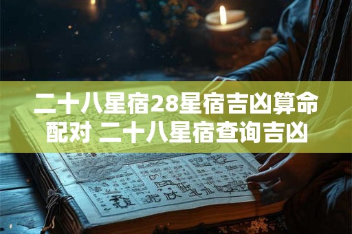 二十八星宿位置变化移动 二十八星宿四季运行