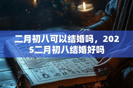 二月初八可以结婚吗，2025二月初八结婚好吗