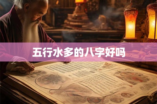 五行水多的八字好吗