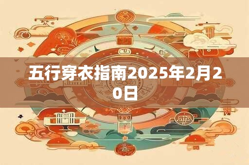 五行穿衣指南2025年2月12日