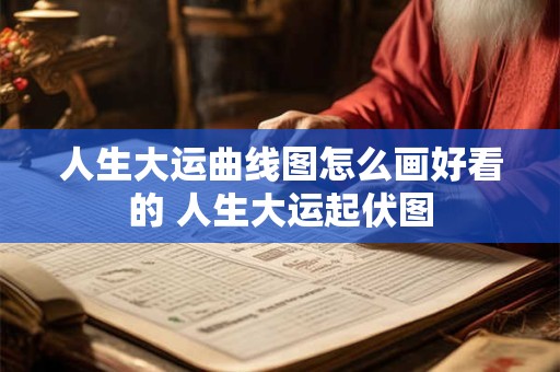 人生大运曲线图怎么画好看的 人生大运起伏图