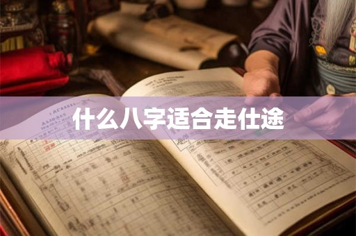 什么八字适合走仕途