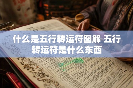 什么是五行转运符图解 五行转运符是什么东西