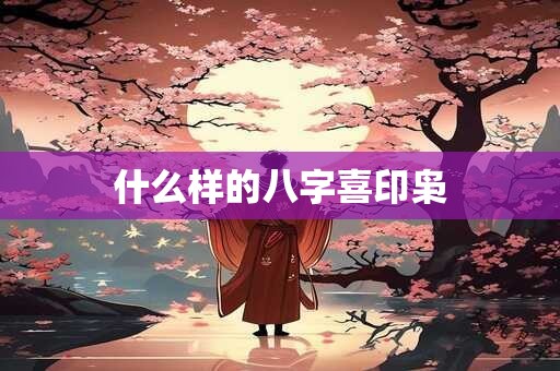 什么样的八字喜印枭