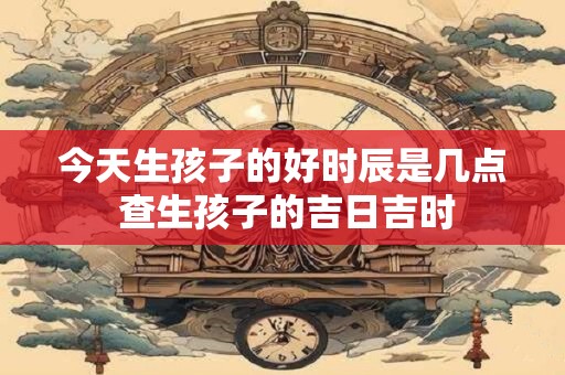 今天生孩子的好时辰是几点 查生孩子的吉日吉时