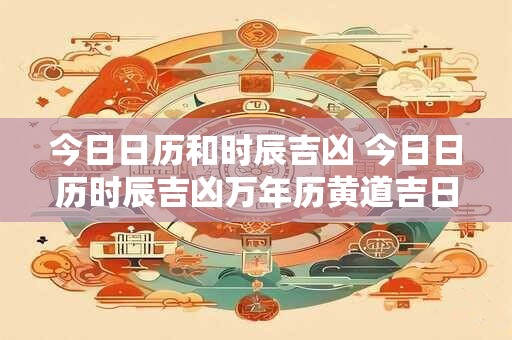 今日时辰吉凶宜忌查询表 今日老黄历时辰查询