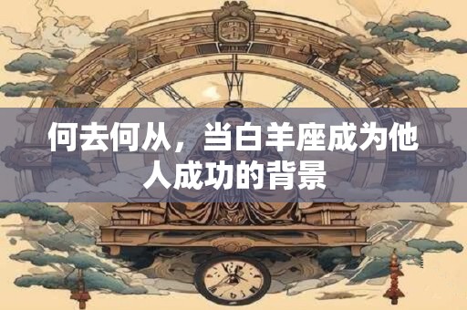 何去何从，当白羊座成为他人成功的背景