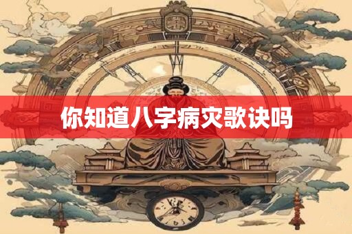 你知道八字神煞地网吗