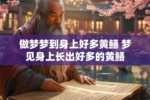做梦梦到身上好多黄鳝 梦见身上长出好多的黄鳝