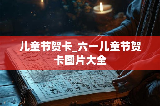 详细阅读:儿童节贺卡_六一儿童节贺卡图片大全 儿童节贺卡_六一儿童节贺卡图片大全