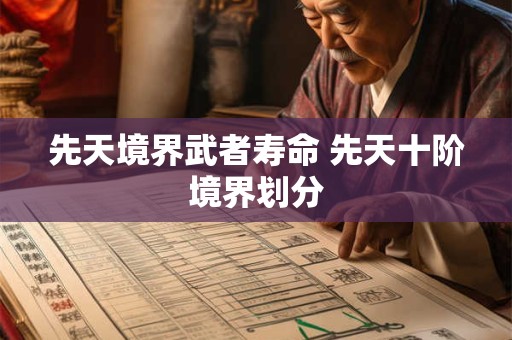 详细阅读:先天境界武者寿命 先天十阶境界划分 先天境界武者寿命 先天十阶境界划分