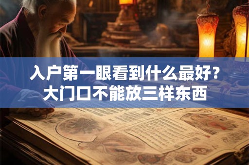 入户门三见三不见，西墙为什么不能挂画？