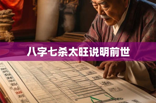 八字七杀太旺说明前世