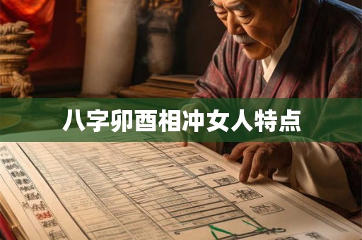 八字卯酉相冲女人特点