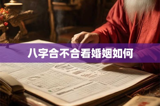 八字合不合看婚姻如何