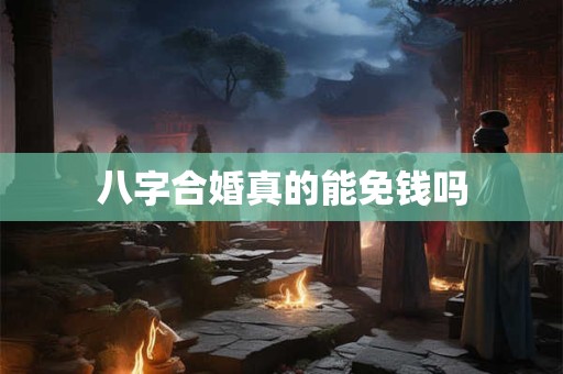 八字合婚真的很重要吗 怎样的八字合婚最好