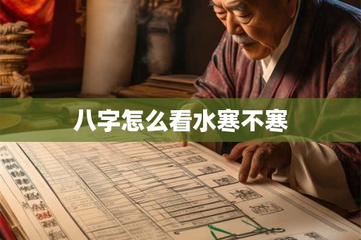 八字怎么看水寒不寒
