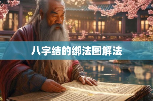 八字结的绑法图解法