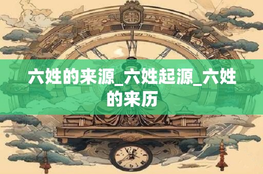六姓的来源_六姓起源_六姓的来历