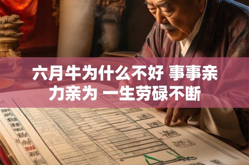 六月牛宝宝出生好不好 几月出生最有福气