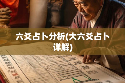 六爻占卜分析(大六爻占卜详解)