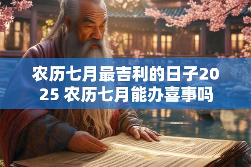农历七月是什么月？农历七月叫申月吗