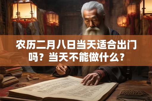 农历二月八日当天适合理发吗？当天不能做什么？
