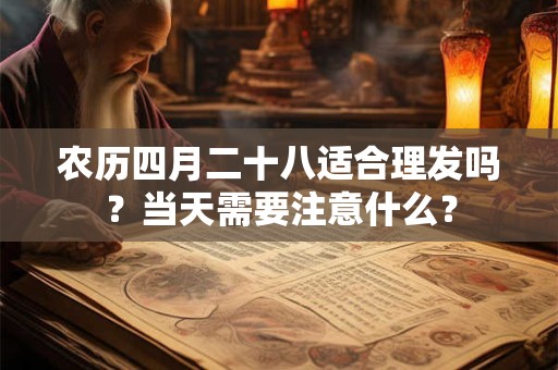 农历四月二十八日适合出行吗？当天需要注意什么？