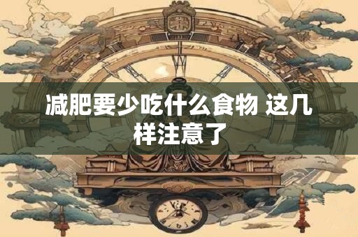减肥晚上太饿能吃什么 减肥饮食注意什么