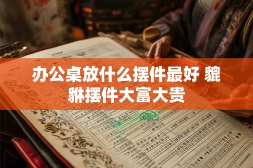 办公桌放石头風水作用 药品忌放在办公桌上