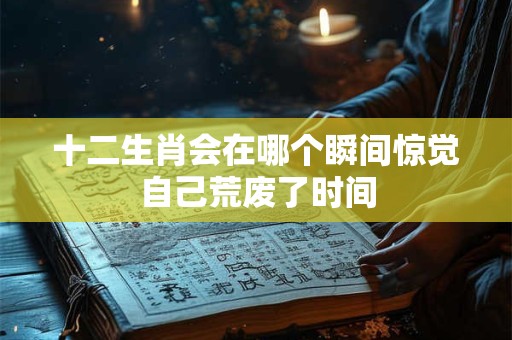 十二生肖会在哪个瞬间惊觉自己荒废了时间