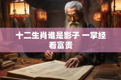 十二生肖谁是影子 一掌经看富贵