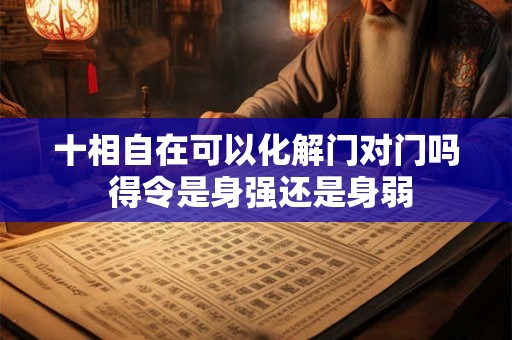 十相自在可以化解门对门吗 得令是身强还是身弱