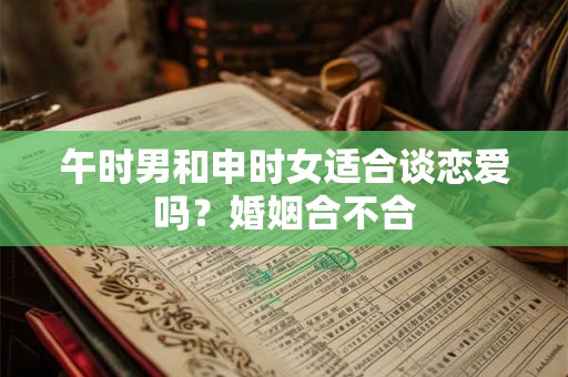 午时男和申时女适合谈恋爱吗？婚姻合不合