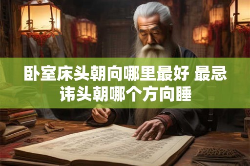 卧室床头朝向哪里最好 最忌讳头朝哪个方向睡