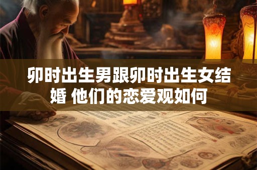 卯时出生的人有什么特点,什么时辰出生好？