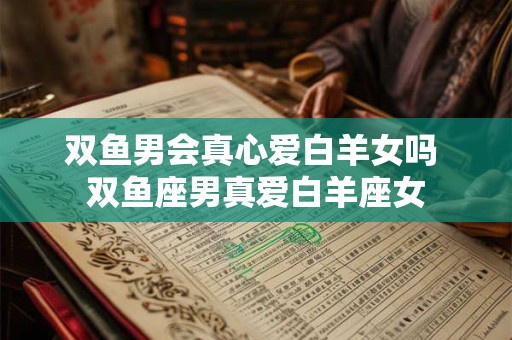 双鱼男内疚会有什么表现 双鱼座不想和你在一起的表现