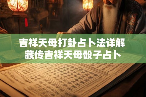 吉祥天母打卦占卜法详解 藏传吉祥天母骰子占卜