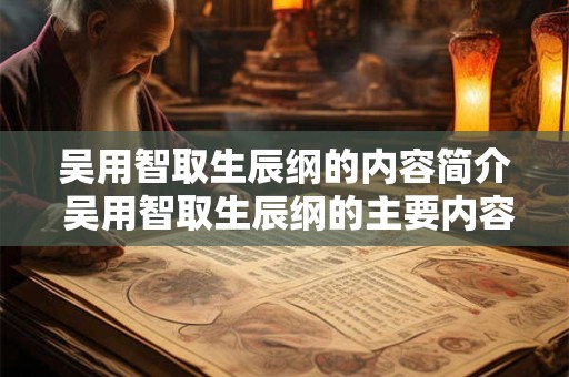详细阅读:吴用智取生辰纲的 吴用智取生辰纲的智体现在哪些方面 吴用智取生辰纲的 吴用智取生辰纲的智体现在哪些方面