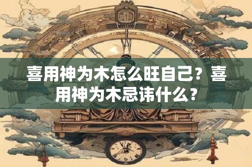 喜用神为木怎么旺自己？喜用神为木忌讳什么？