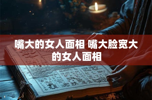 嘴大的女人面相 嘴大脸宽大的女人面相